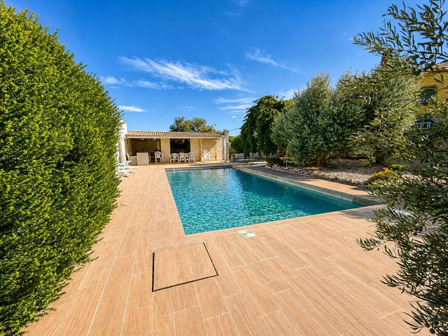 Piscina de Finca rústica en venda en Las Gabias amb Jardí privat, Terrassa i Traster