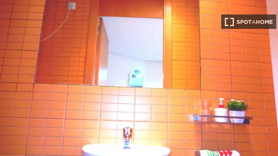 Bathroom of Study for share in Murcia  with Air Conditioner, Terrace and Furnished