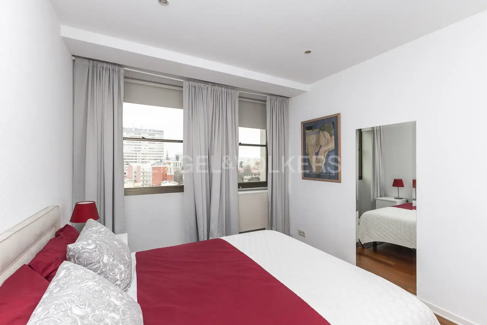Habitación de Piso de alquiler en Madrid con Aire acondicionado, Calefacción y Amueblado