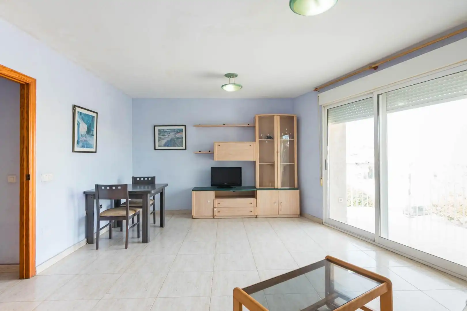 Sala d'estar de Pis en venda en Mazarrón amb Terrassa i Moblat