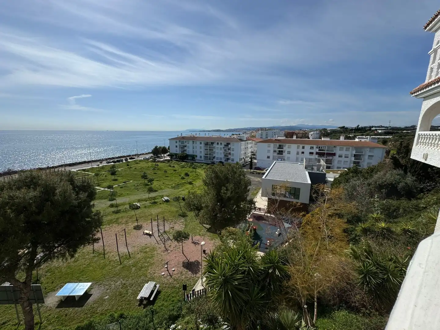 Vista exterior de Pis en venda en Vélez-Málaga amb Calefacció, Terrassa i Moblat