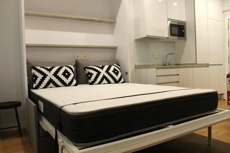 Bedroom of Study for rent in Madrid  with Air Conditioner, Heating and Furnished