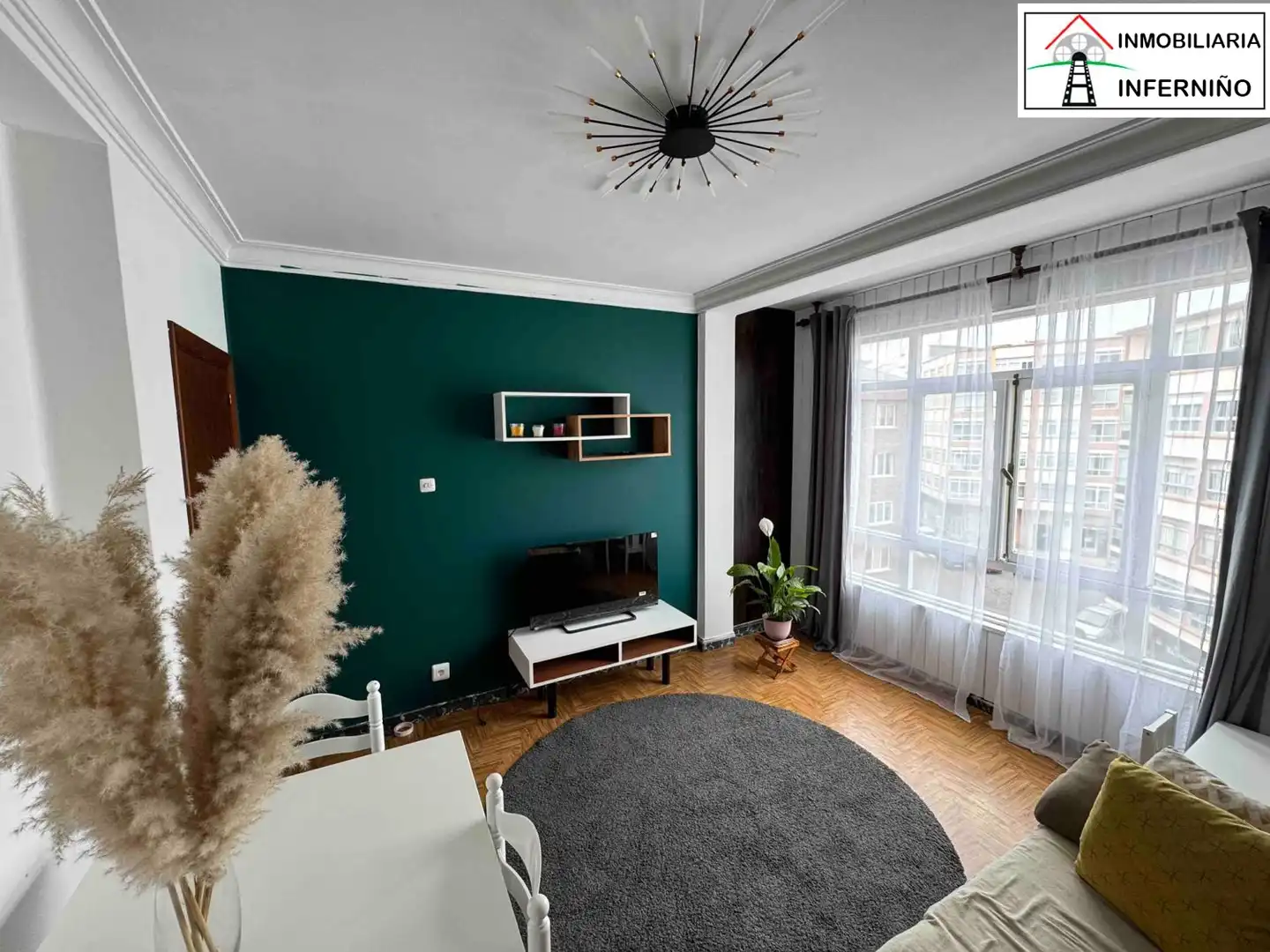 Wohnzimmer von Wohnung zum Verkauf in Ferrol mit Abstellraum und Balkon