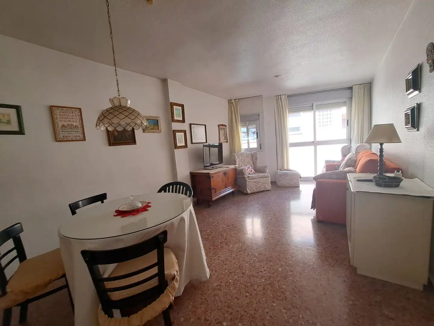 Living room of Flat for sale in  Murcia Capital  with Air Conditioner, Heating and Storage room