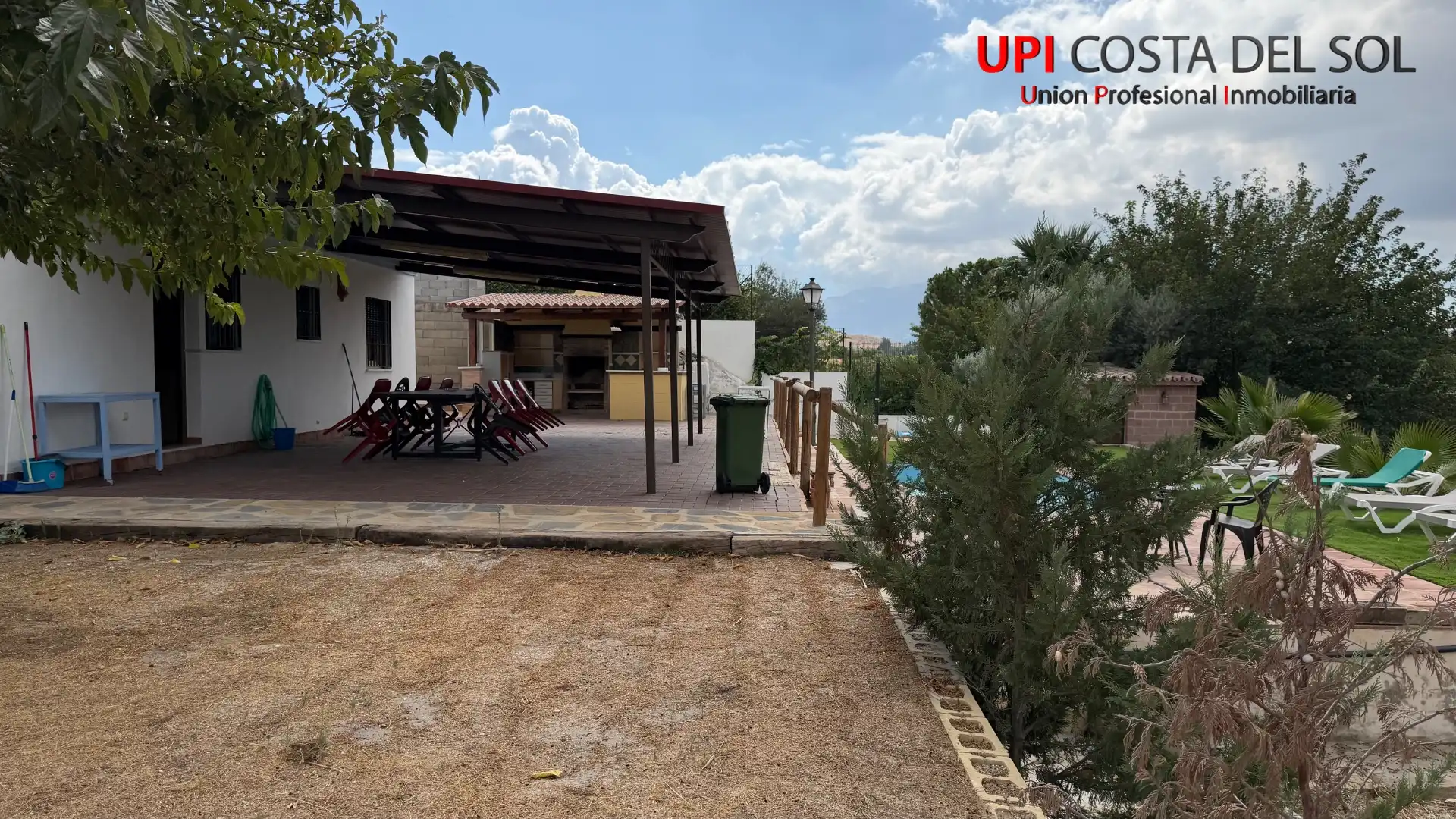 Terraza de Finca rústica en venta en Cártama con Aire acondicionado, Jardín privado y Terraza