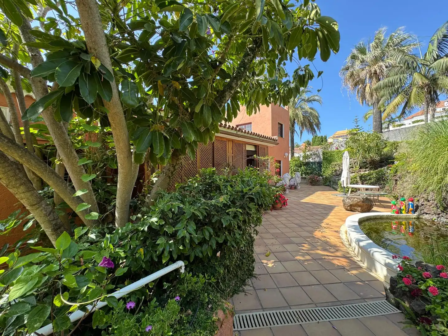 Garden of Houses for sale in Tacoronte  with Private garden, Parquet flooring and Terrace