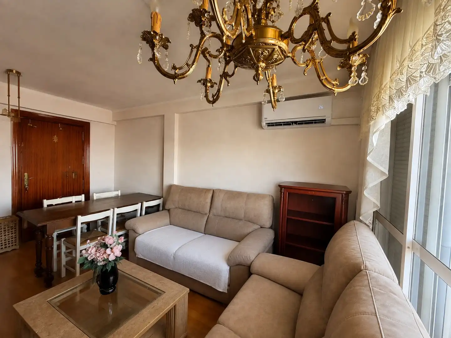 Sala de estar de Piso en venta en Vélez-Málaga con Aire acondicionado, Calefacción y Terraza