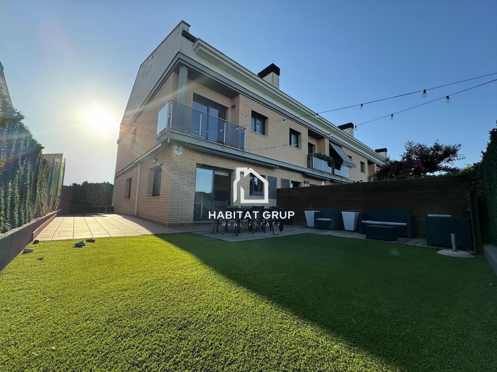 Exterior view of Single-family semi-detached for sale in Fornells de la Selva  with Heating, Private garden and Terrace