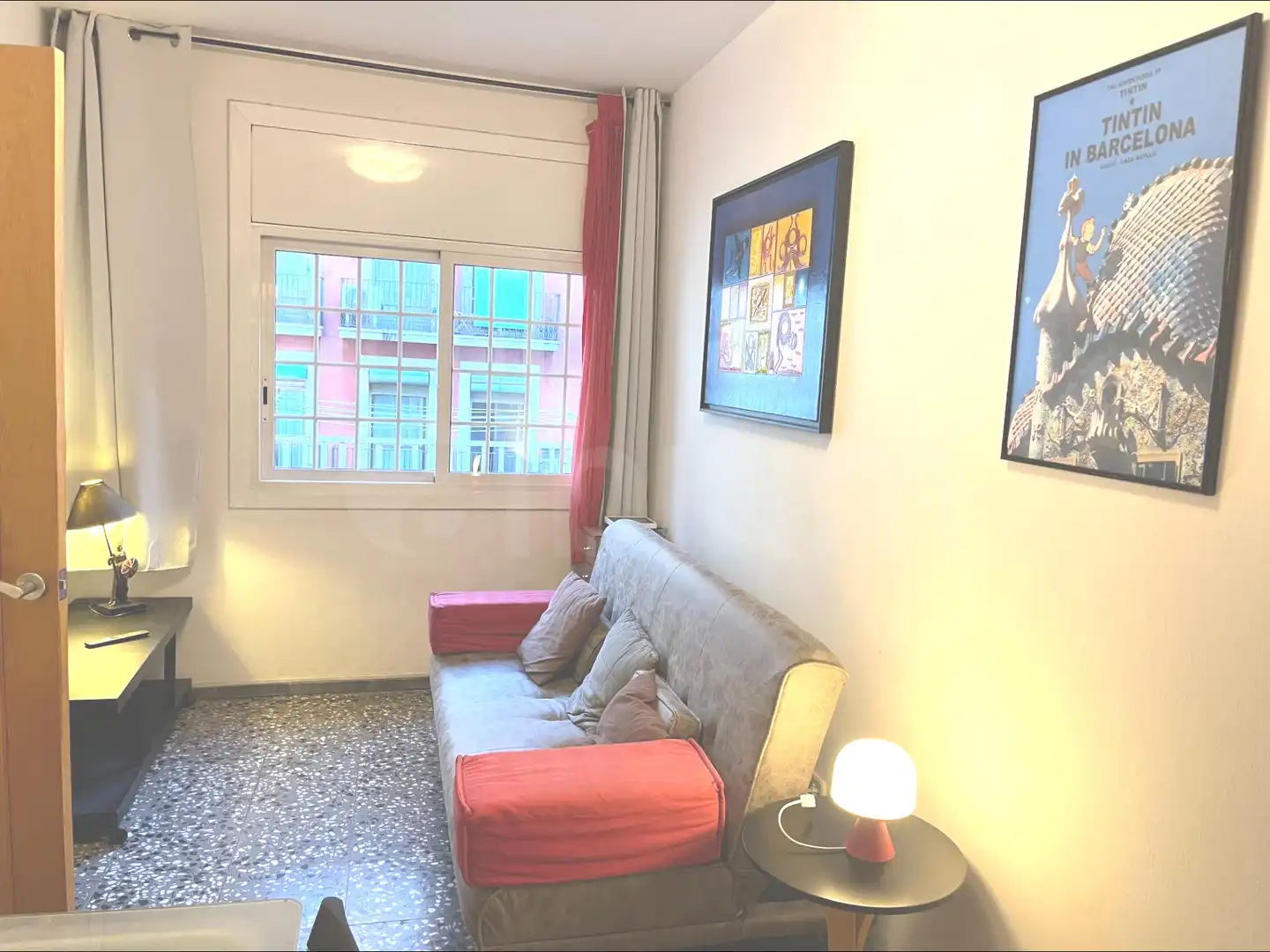 Living room of Apartments for rent in Barcelona  with Air Conditioner and Heating