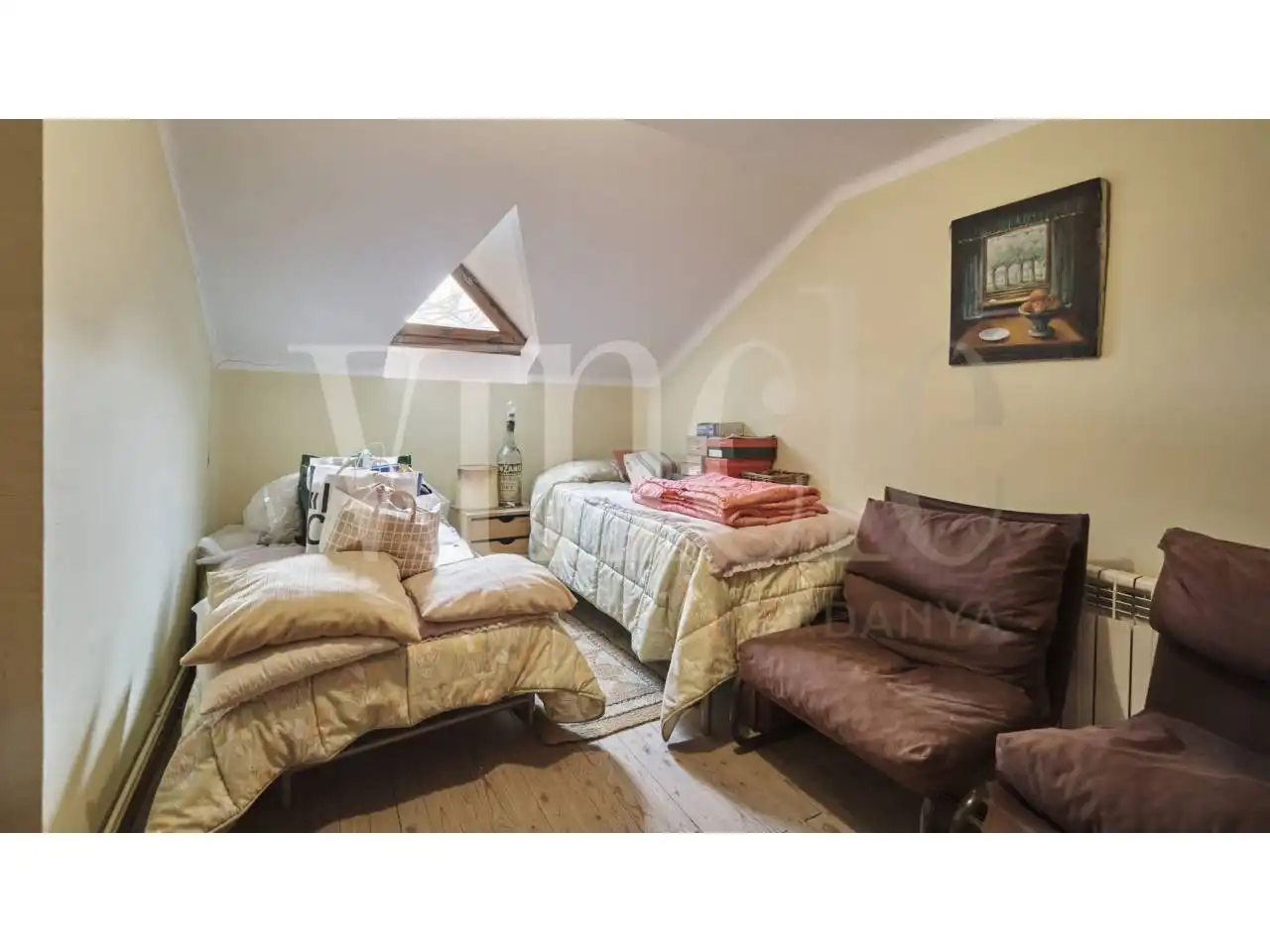 Bedroom of Houses for sale in Puigcerdà  with Heating, Private garden and Parquet flooring