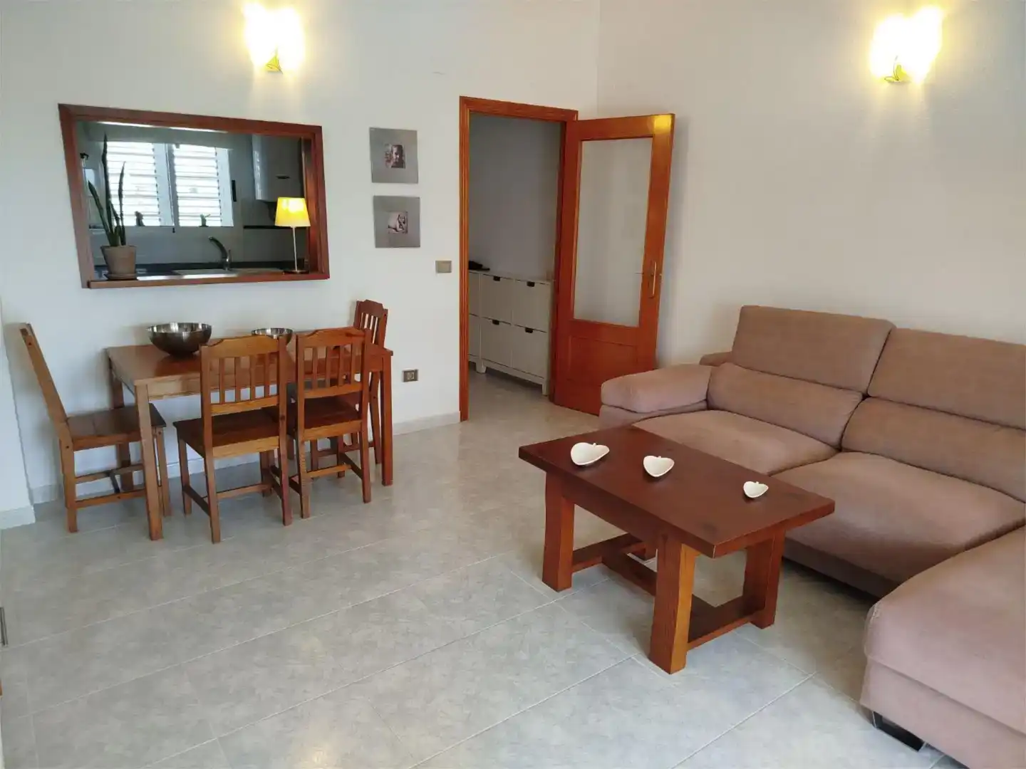 Sala d'estar de Àtic de lloguer en Sagunto / Sagunt amb Aire condicionat i Moblat