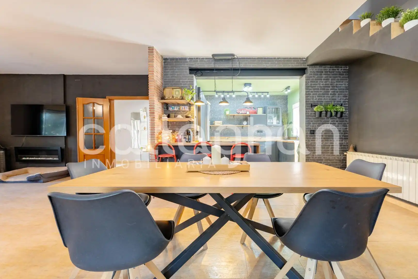 Dining room of Houses for sale in Serra  with Air Conditioner, Heating and Private garden