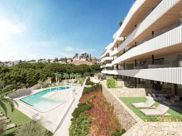 Apartament amb piscina en venda a Campo de Mijas