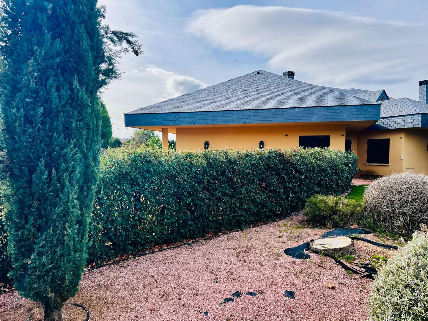Vista exterior de Casa o chalet en venta en Ibi con Calefacción, Jardín privado y Trastero