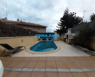 Swimming pool of Single-family semi-detached for sale in Mataró  with Heating, Terrace and Storage room