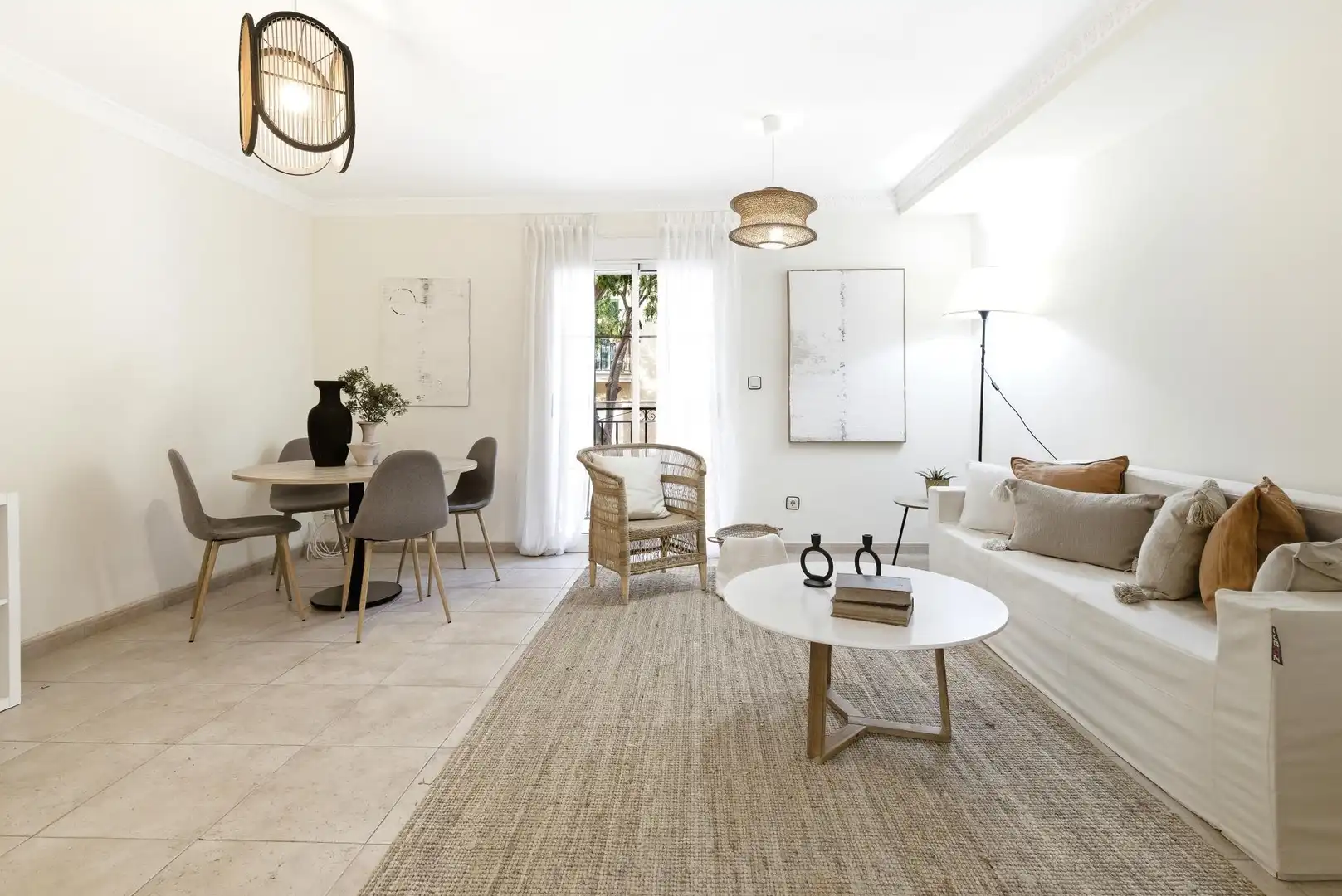 Sala de estar de Casa adosada en venta en Xàtiva con Aire acondicionado, Terraza y Trastero
