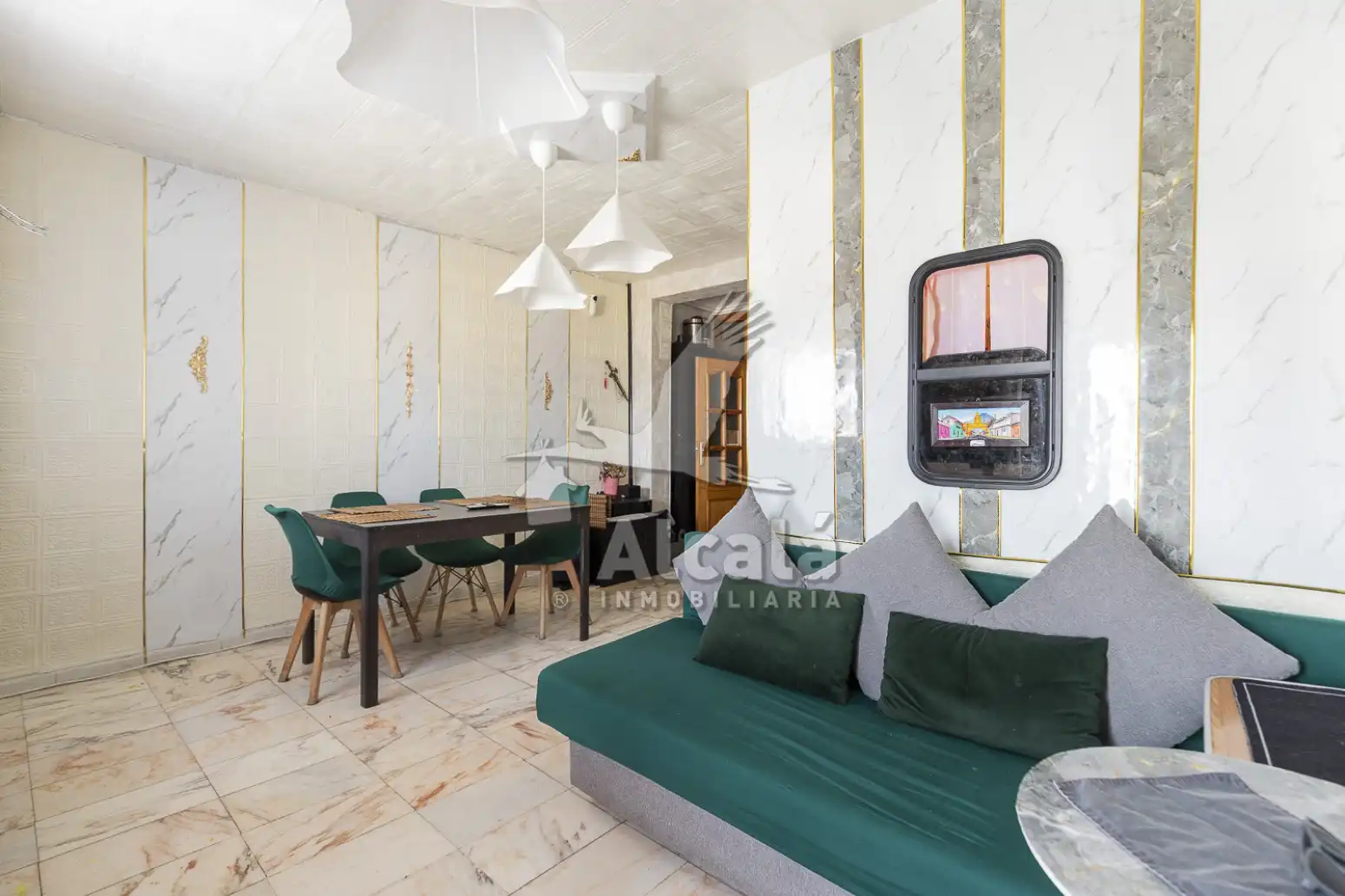 Living room of Flat for sale in Campo Real  with Air Conditioner, Heating and Terrace