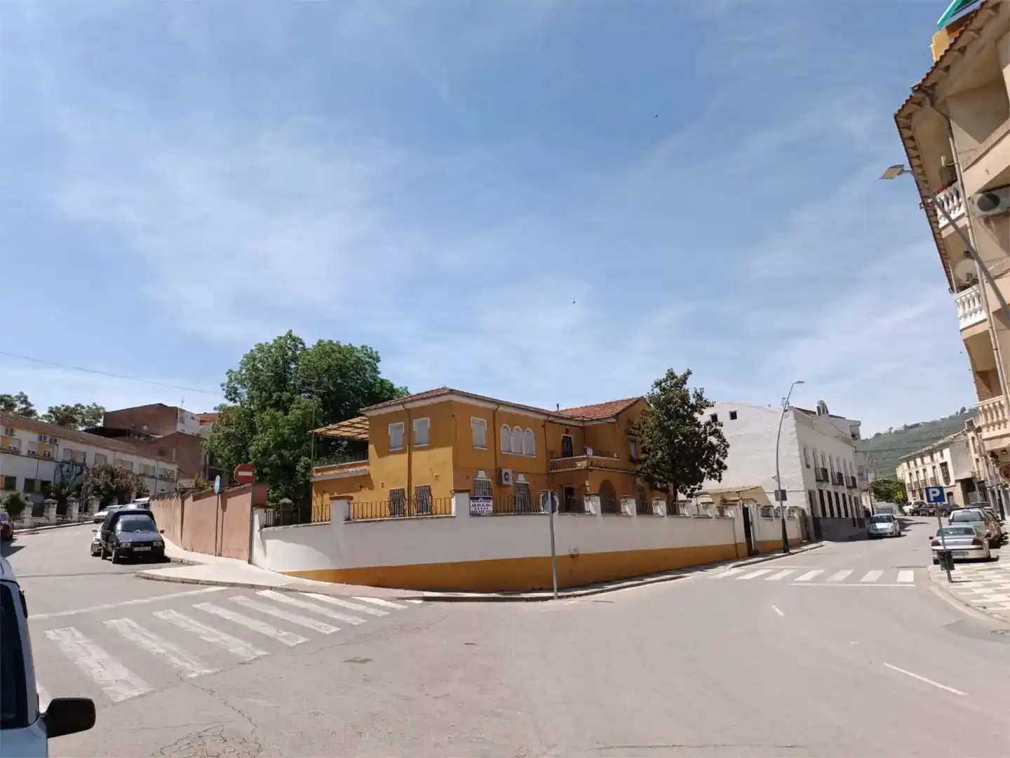 Vista exterior de Pis en venda en Villanueva del Arzobispo amb Aire condicionat, Jardí privat i Traster