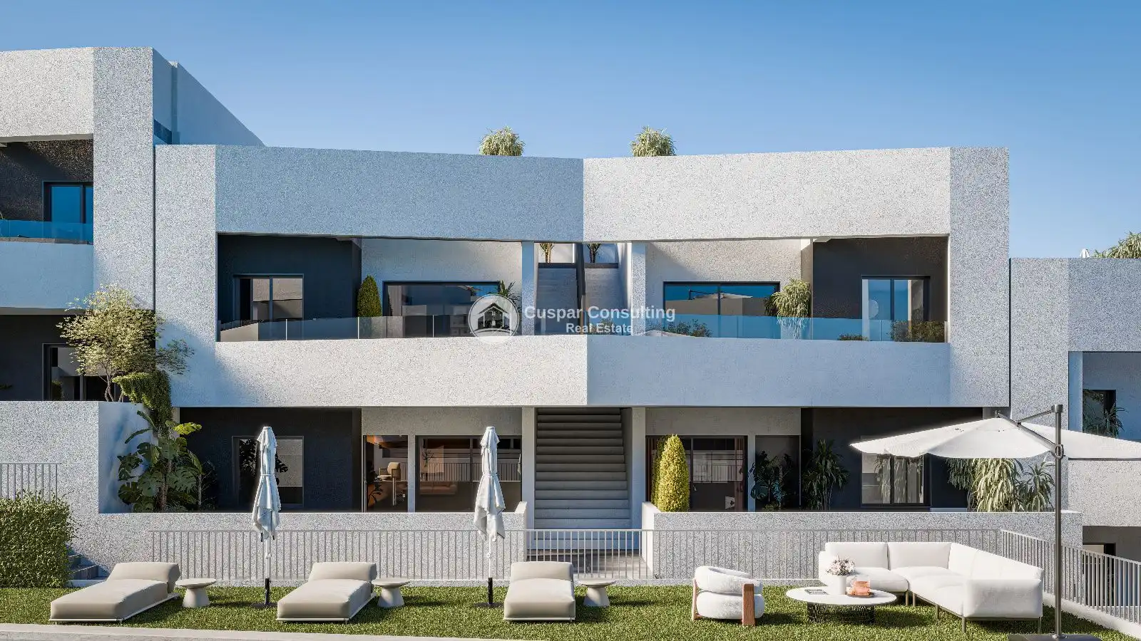 Vista exterior de Apartamento en venta en San Miguel de Salinas con Calefacción, Jardín privado y Terraza
