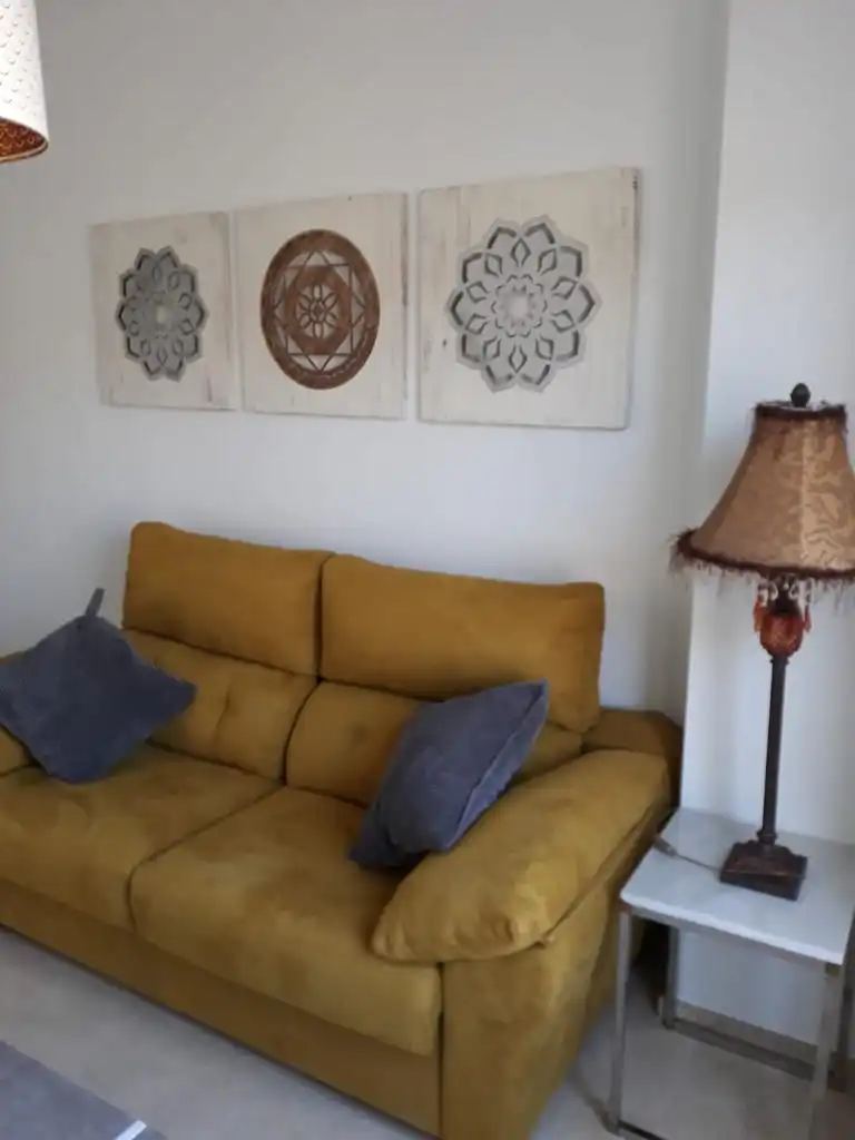 Sala de estar de Apartamento de alquiler en Huelva con Amueblado