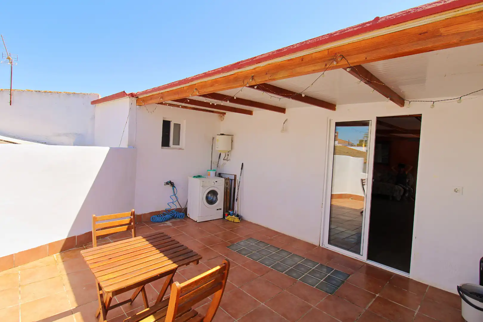 Terraza de Apartamento de alquiler en Alhaurín de la Torre con Aire acondicionado y Amueblado