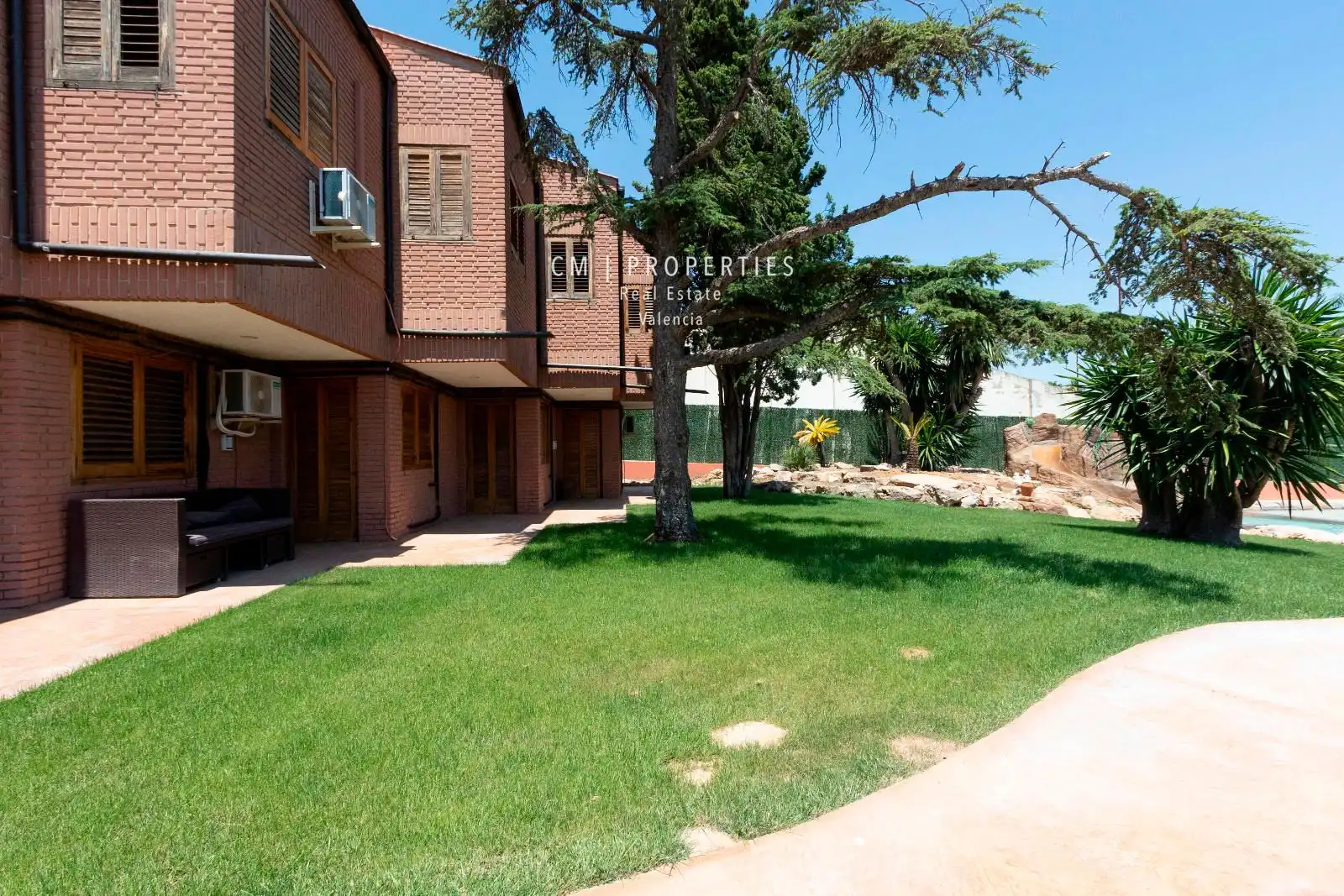 Jardín de Casa o chalet en venta en Paterna con Aire acondicionado, Calefacción y Piscina