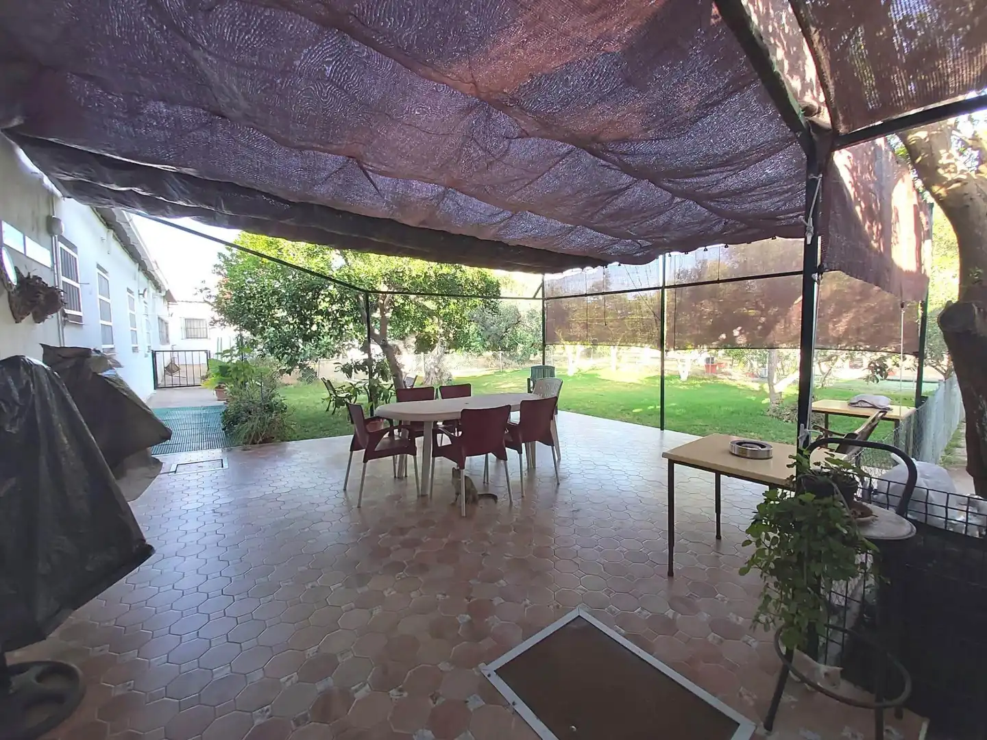 Terraza de Casa o chalet en venta en Utrera con Aire acondicionado, Jardín privado y Trastero