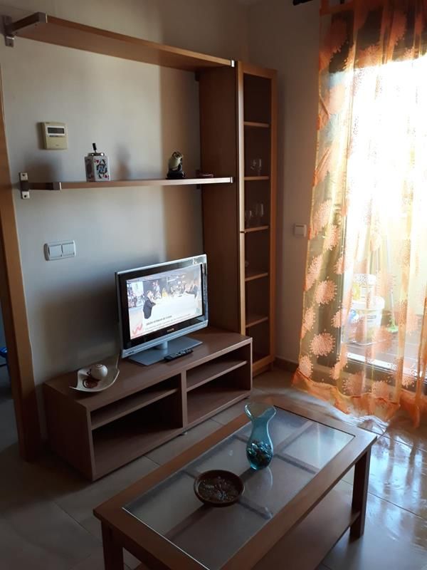 Sala de estar de Piso de alquiler en Málaga Capital con Aire acondicionado, Calefacción y Terraza