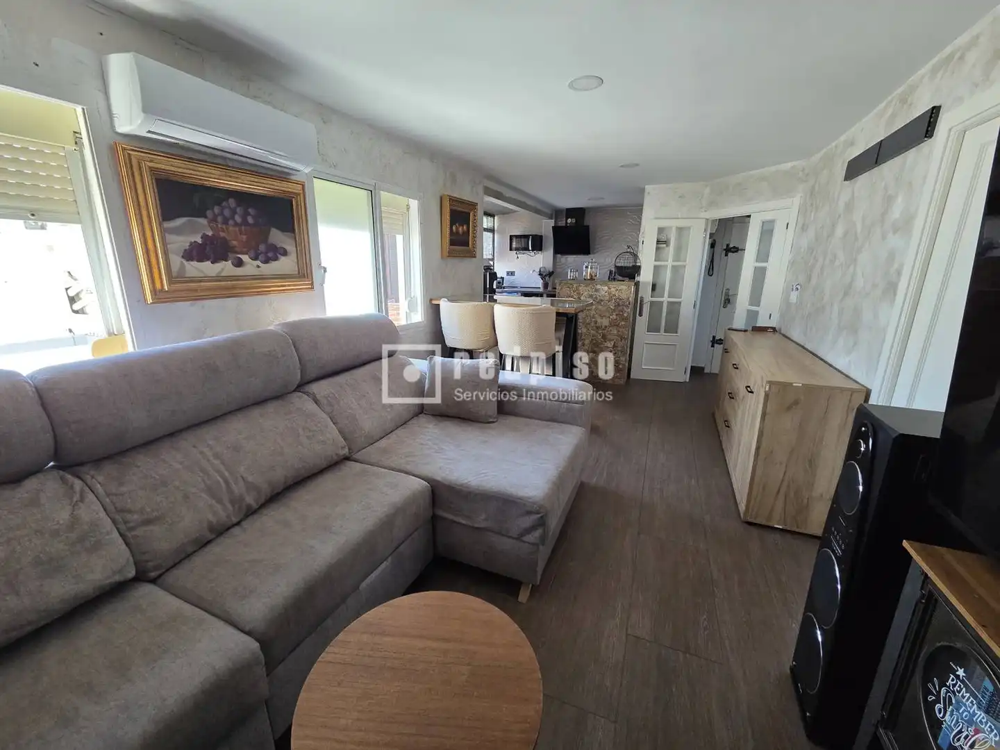 Sala de estar de Piso en venta en Sanlúcar de Barrameda con Aire acondicionado