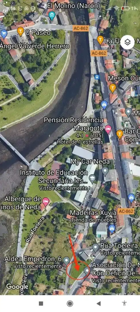 Parking of Land for sale in Neda