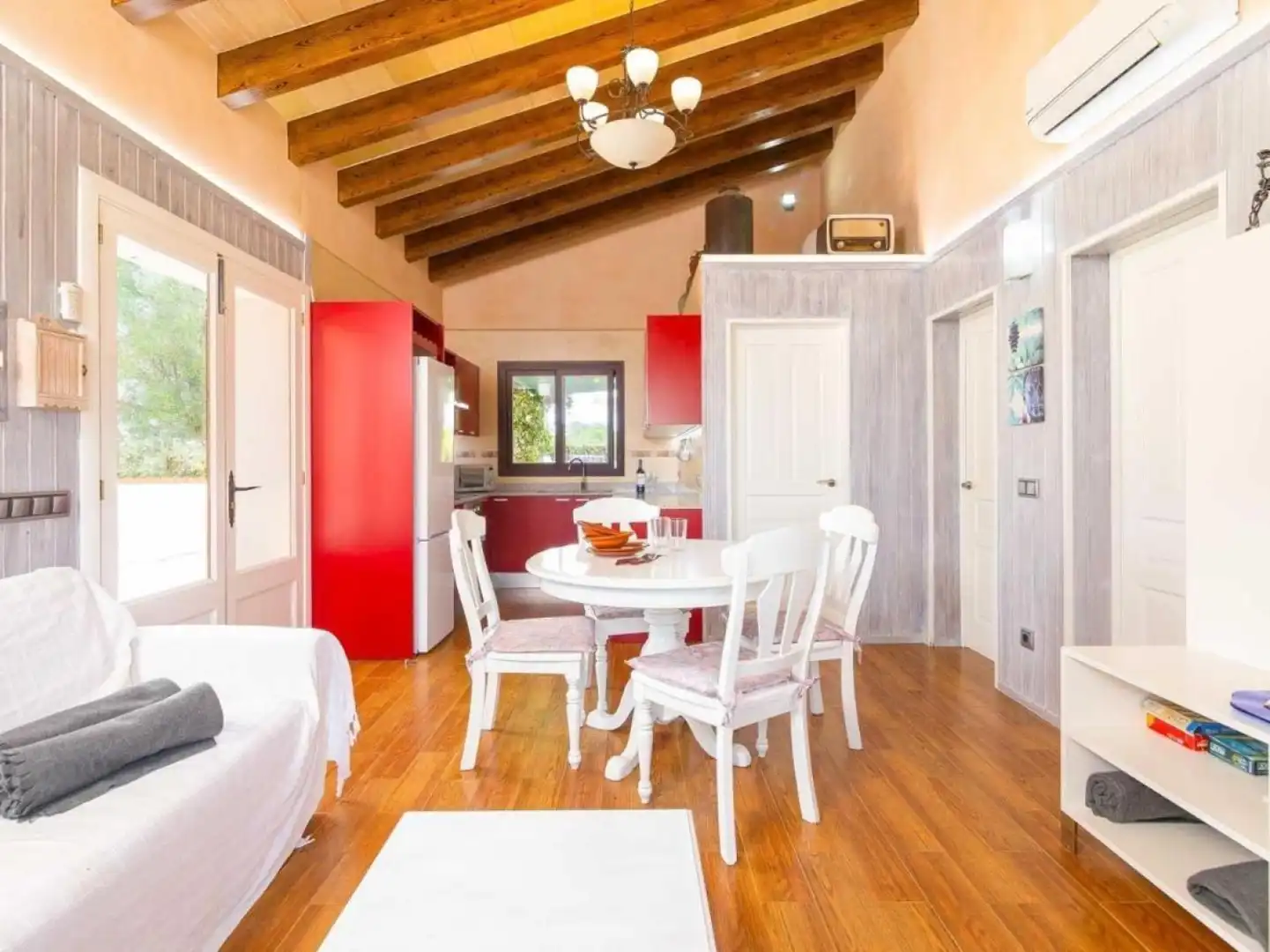 Cuina de Casa o xalet de lloguer en Santa Margalida amb Aire condicionat, Calefacció i Terrassa