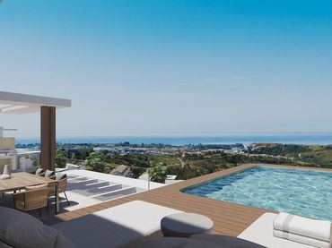 Apartment with pool for sale in Los Flamingos