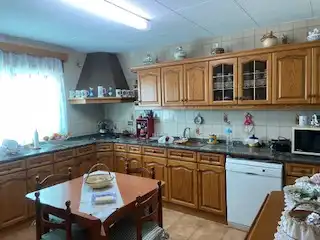Cocina de Finca rústica en venta en Fuente Álamo de Murcia con Calefacción, Jardín privado y Trastero