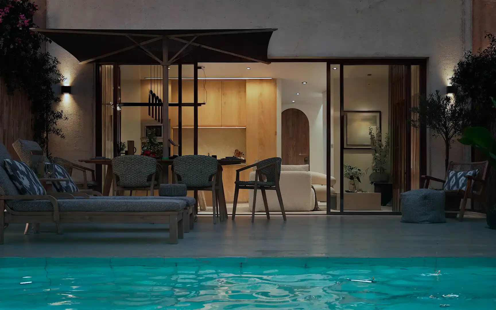 Swimming pool of Houses for sale in Campos  with Air Conditioner, Heating and Swimming Pool