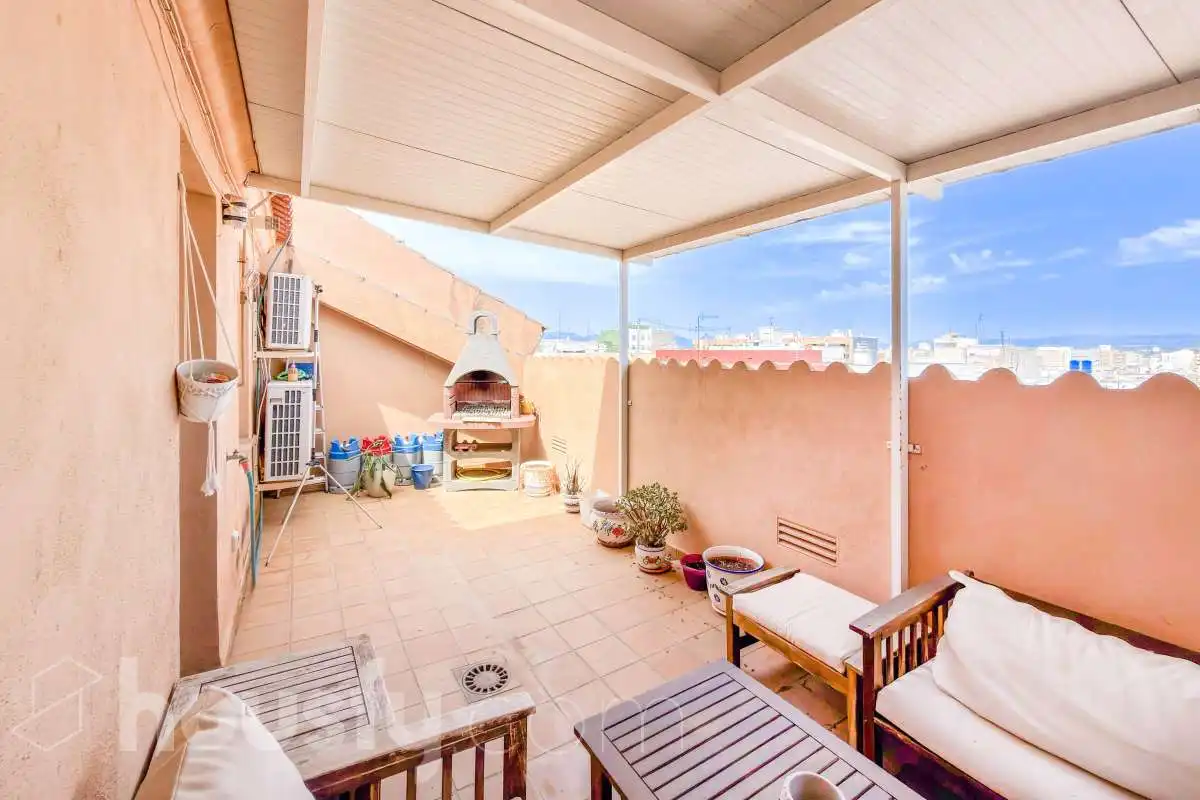 Terraza de Ático en venta en Vila-real con Aire acondicionado, Calefacción y Terraza