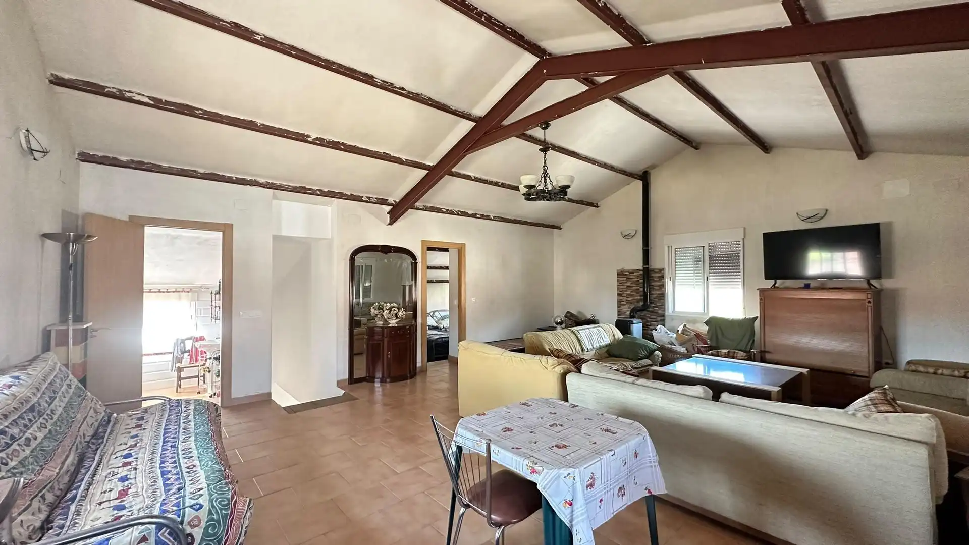 Sala de estar de Casa o chalet en venta en Pinarnegrillo con Calefacción