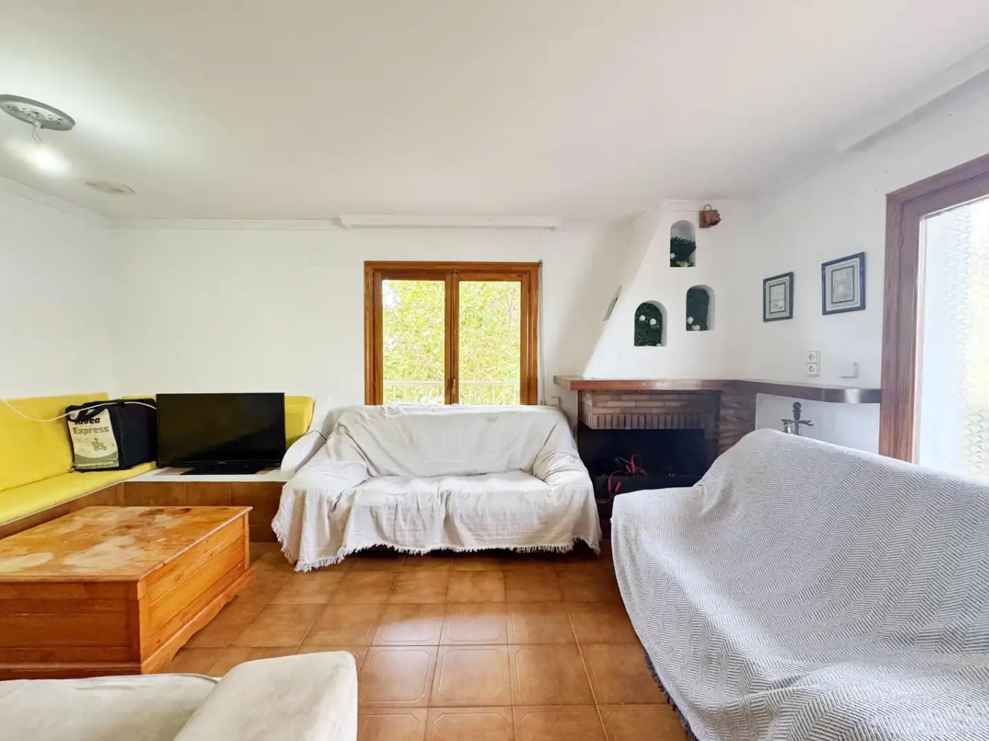 Living room of Flat for sale in Jávea / Xàbia  with Air Conditioner, Heating and Storage room