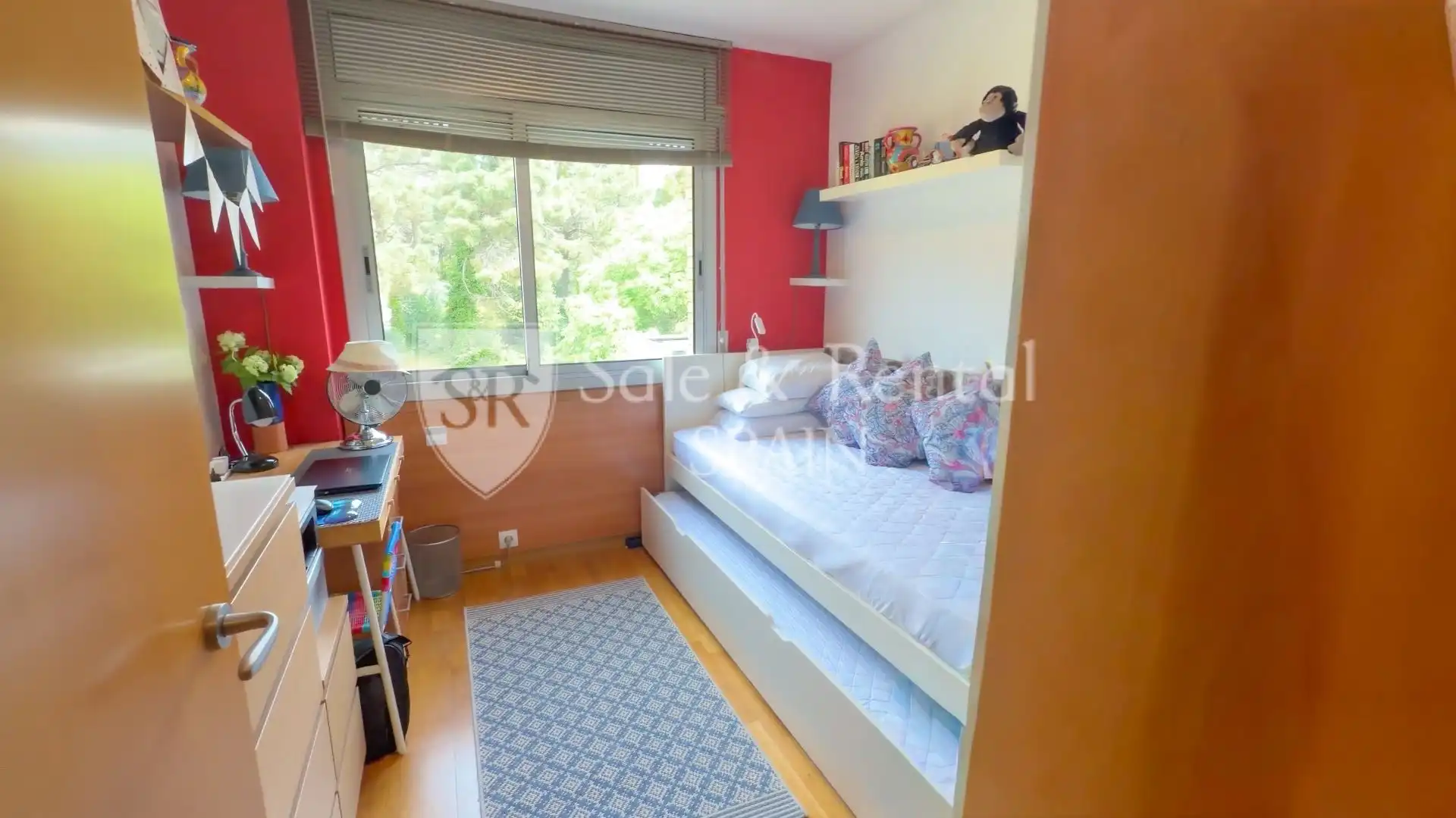 Schlafzimmer von Wohnung zum Verkauf in Tossa de Mar mit Klimaanlage, Heizung und Terrasse