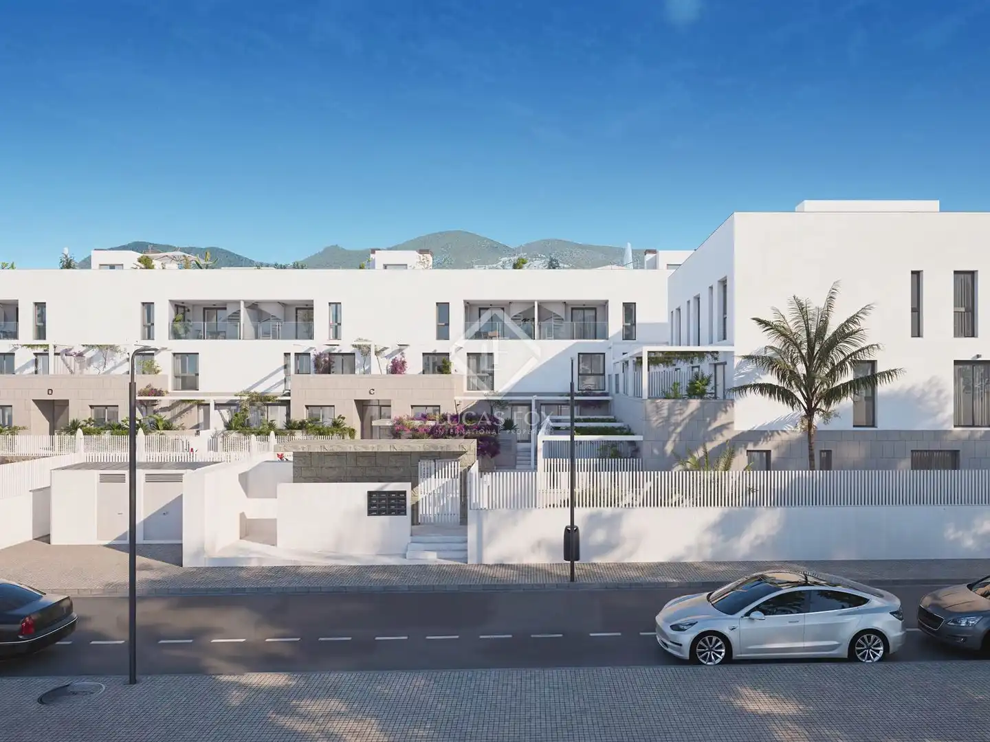 Exterior view of Attic for sale in Eivissa  with Air Conditioner, Terrace and Storage room