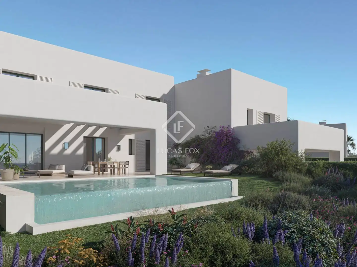 Jardín de Casa o chalet en venta en San Roque con Aire acondicionado, Calefacción y Jardín privado