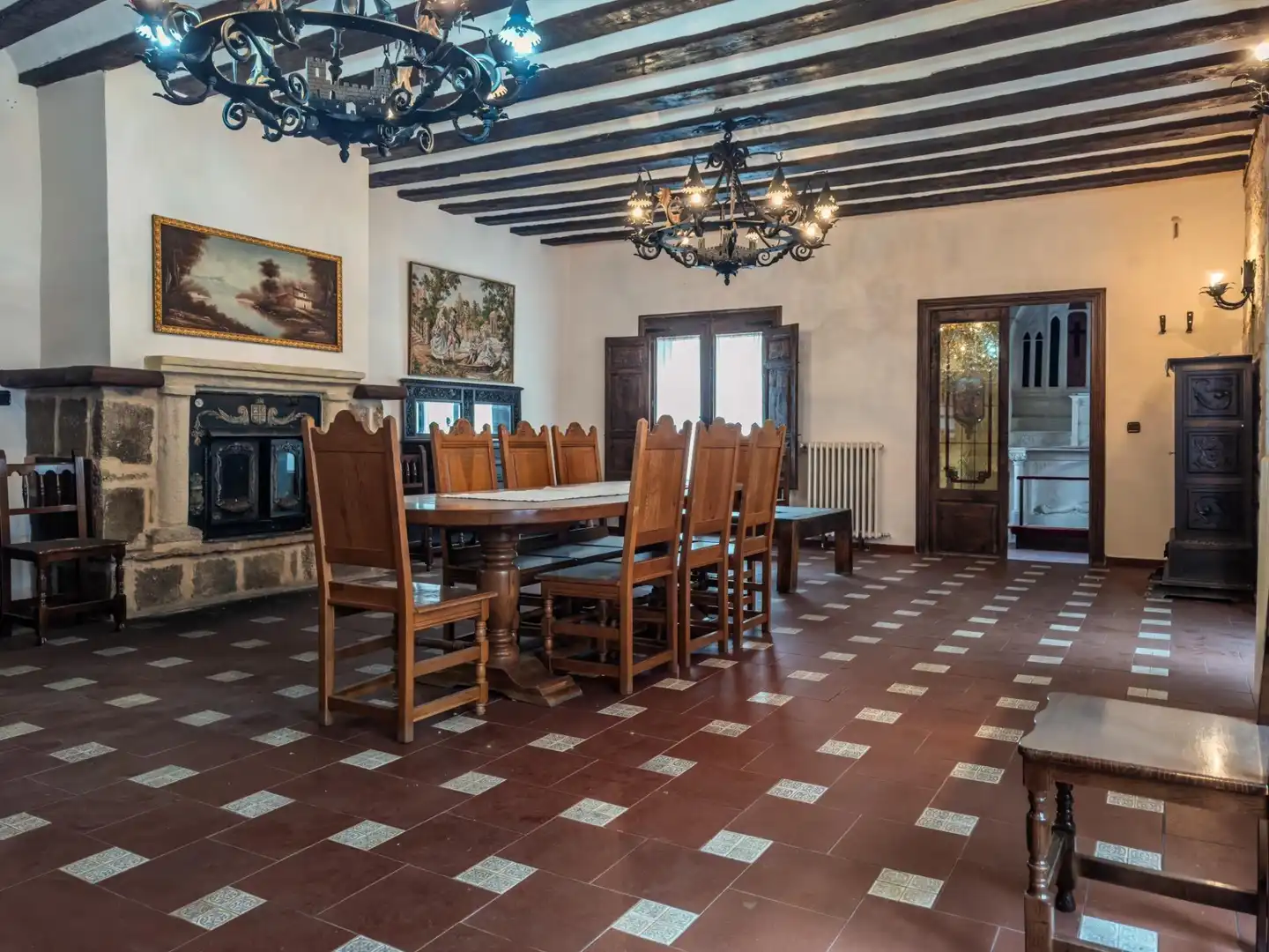 Dining room of Country homes for sale in Briviesca  with Heating, Private garden and Terrace