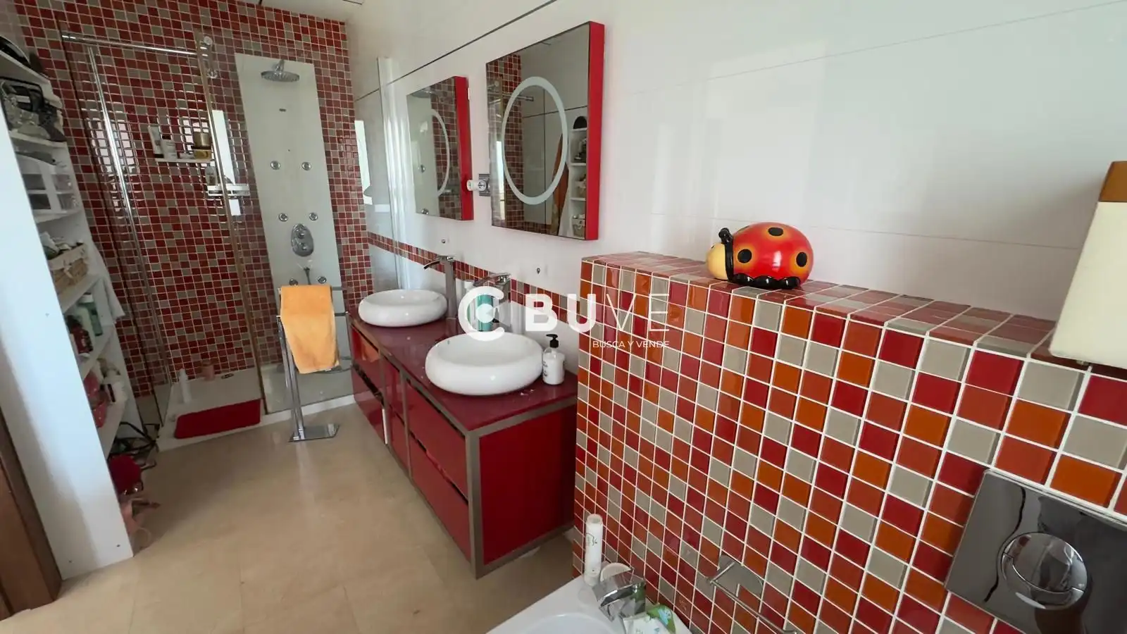 Badezimmer von Einfamilien-Reihenhaus zum Verkauf in Mojácar mit Terrasse und Schwimmbad