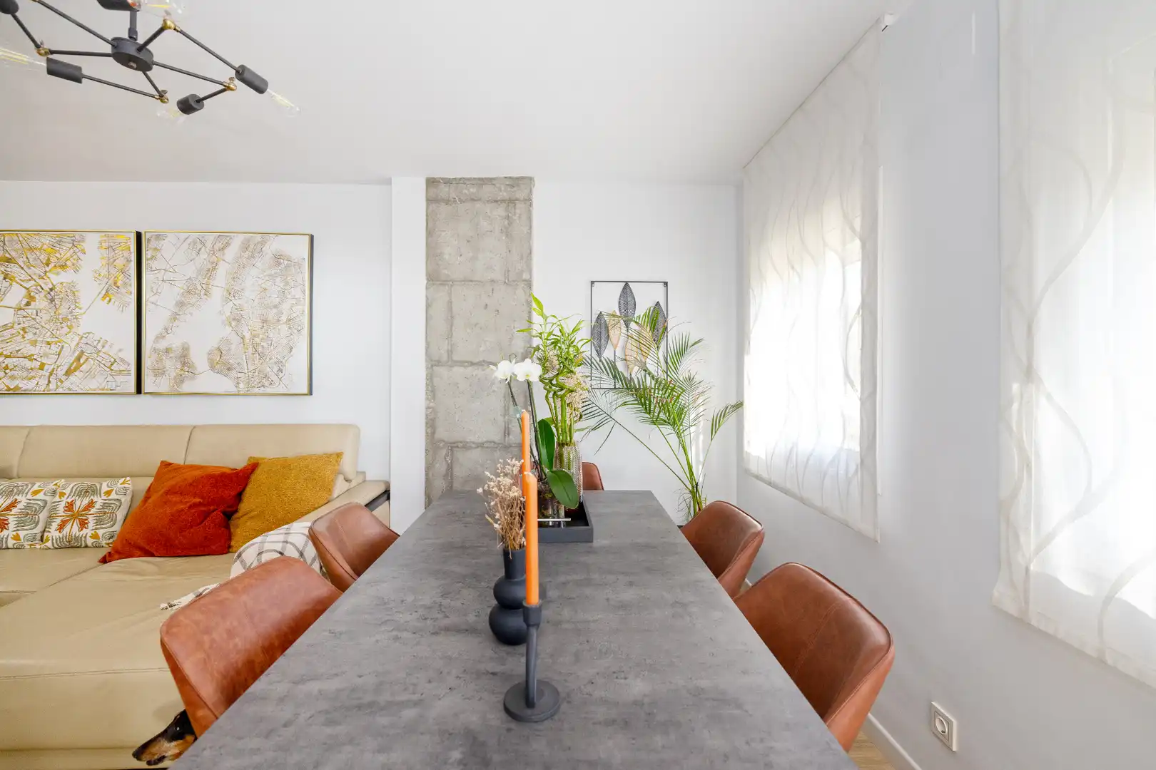 Dining room of Flat for sale in Málaga  with Air Conditioner, Heating and Terrace