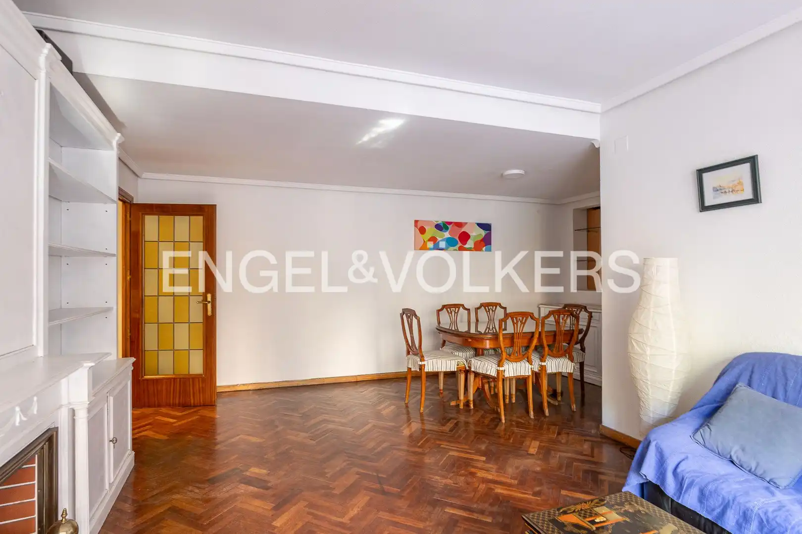Esszimmer von Wohnung zum Verkauf in Madrid mit Heizung und Parkett