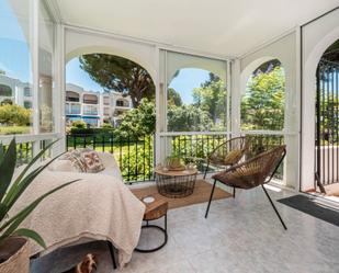 Garden of Flat for sale in Estepona  with Air Conditioner, Heating and Terrace