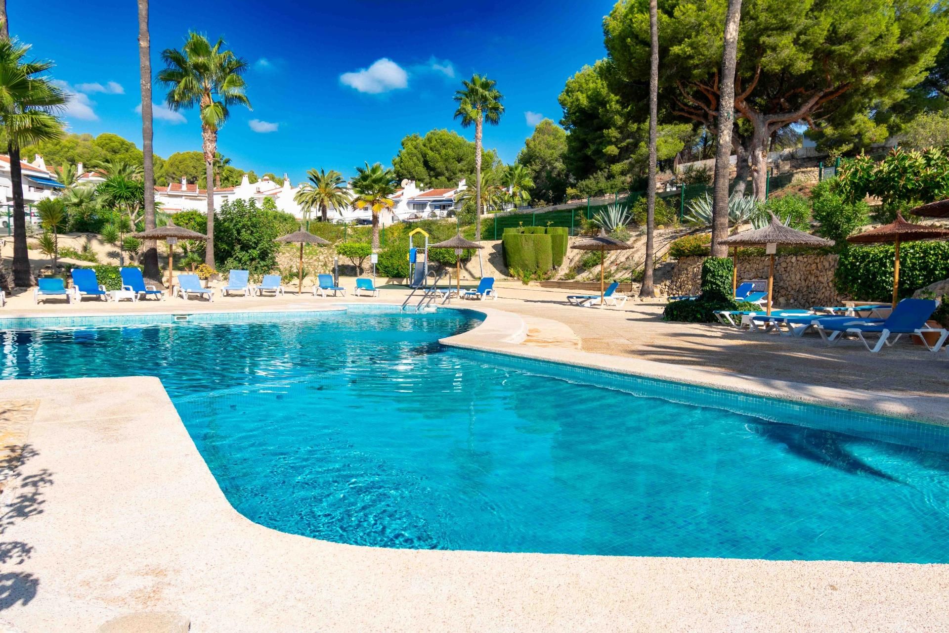 Swimming pool of Single-family semi-detached for sale in L'Alfàs del Pi  with Air Conditioner, Terrace and Storage room