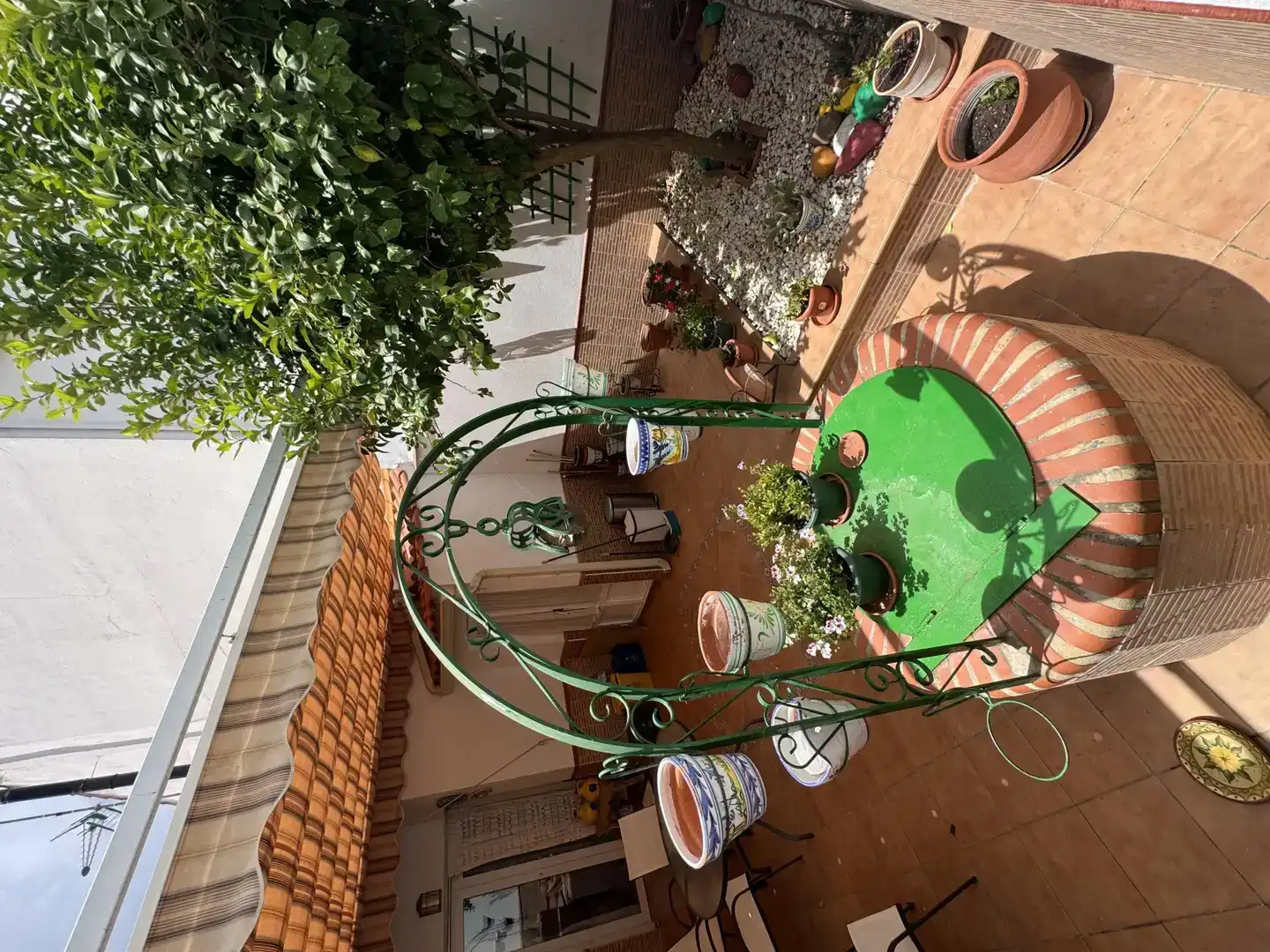 Terraza de Casa adosada en venta en Monesterio con Parquet, Amueblado y Horno