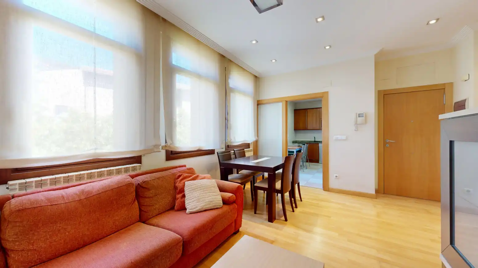 Wohnzimmer von Wohnung zum Verkauf in Tafalla mit Heizung, Möbliert und Balkon
