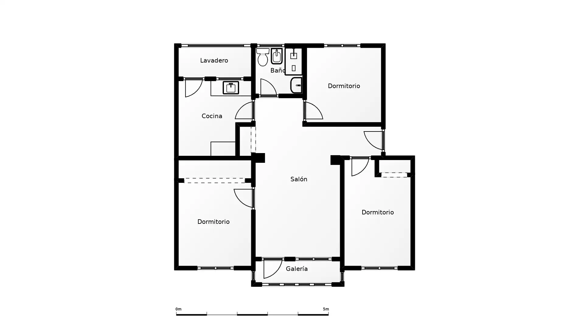 Piso en venta en Valencia con Aire acondicionado, Balcón y Alarma