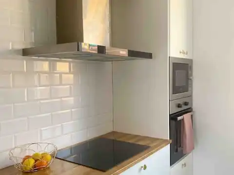 Kitchen of Flat for rent in  Valencia Capital  with Air Conditioner